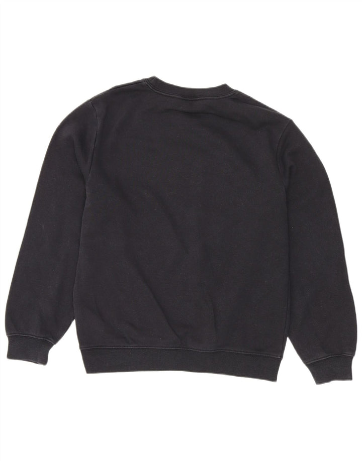 Felpa grafica Nike da bambino, 10-11 anni, cotone nero medio