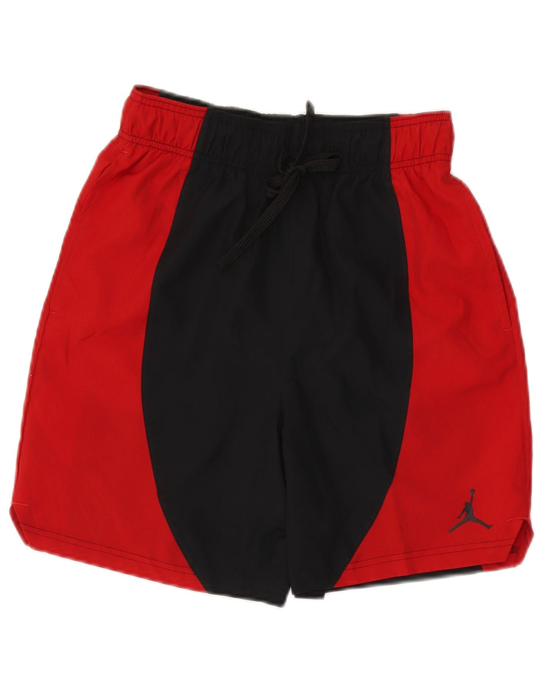 Pantaloncini sportivi JORDAN da uomo Dri Fit piccoli in poliestere color block nero