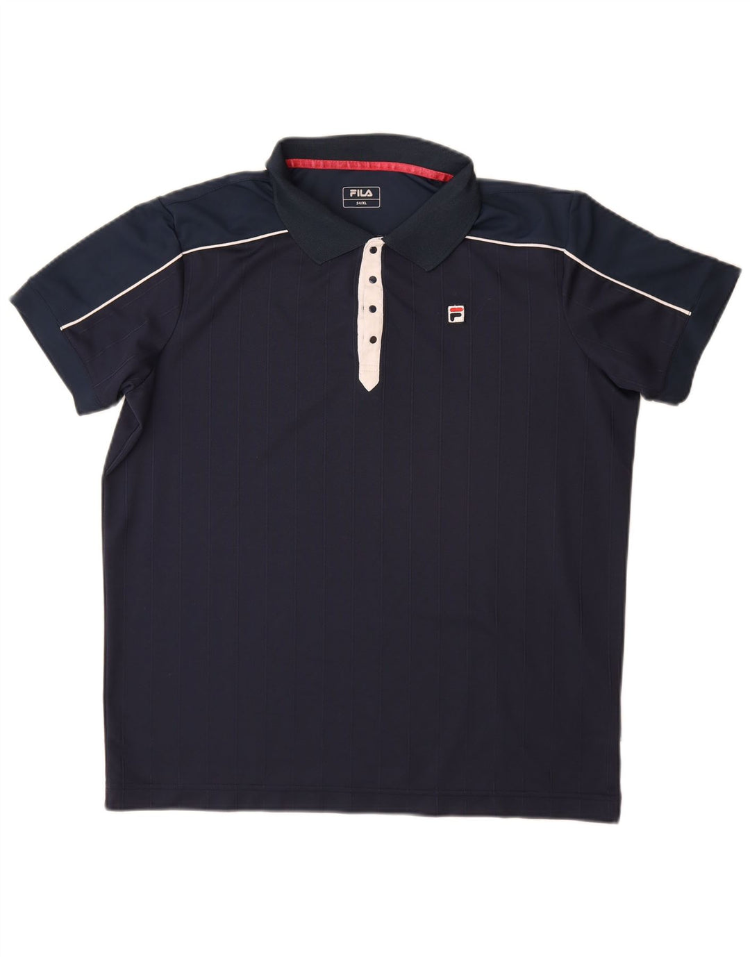 Polo Uomo FILA IT 54 XL Blu Navy Poliestere