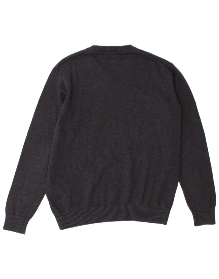 Maglione Gant da bambino con scollo a V 13-14 anni in cotone grigio
