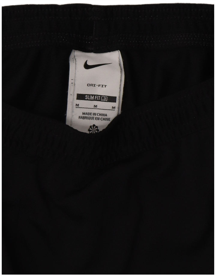 Pantaloni da tuta Nike Dri Fit Slim Fit da uomo in poliestere nero medio