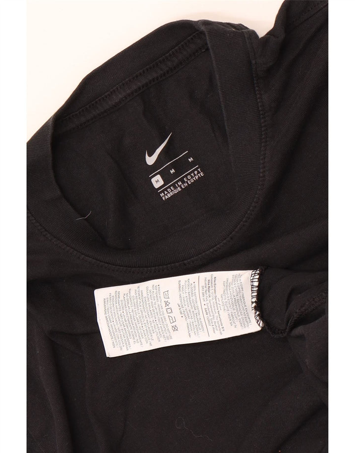 T-shirt da uomo Nike Top in cotone nero medio