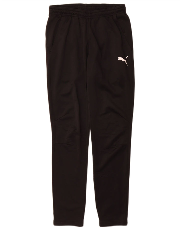 Pantaloni da tuta da uomo Puma Small neri in poliestere
