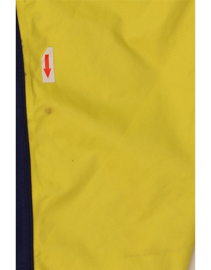 Giacca antipioggia da uomo Adidas UK 42 XL color block giallo