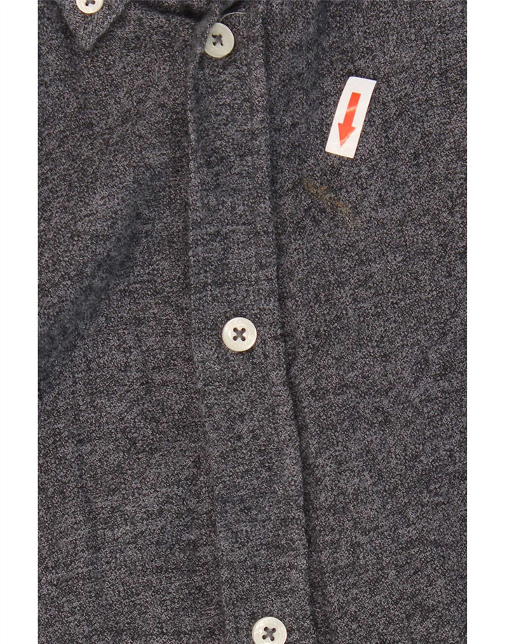 Crew Clothing Camicia da uomo 2XL Cotone grigio