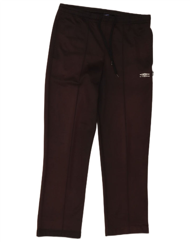 Pantaloni da tuta da uomo Umbro Small in poliestere nero