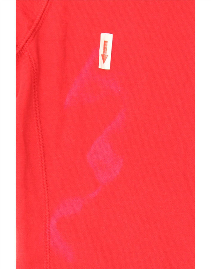 Giacca da tuta da donna Champion UK 10 piccola rossa in cotone