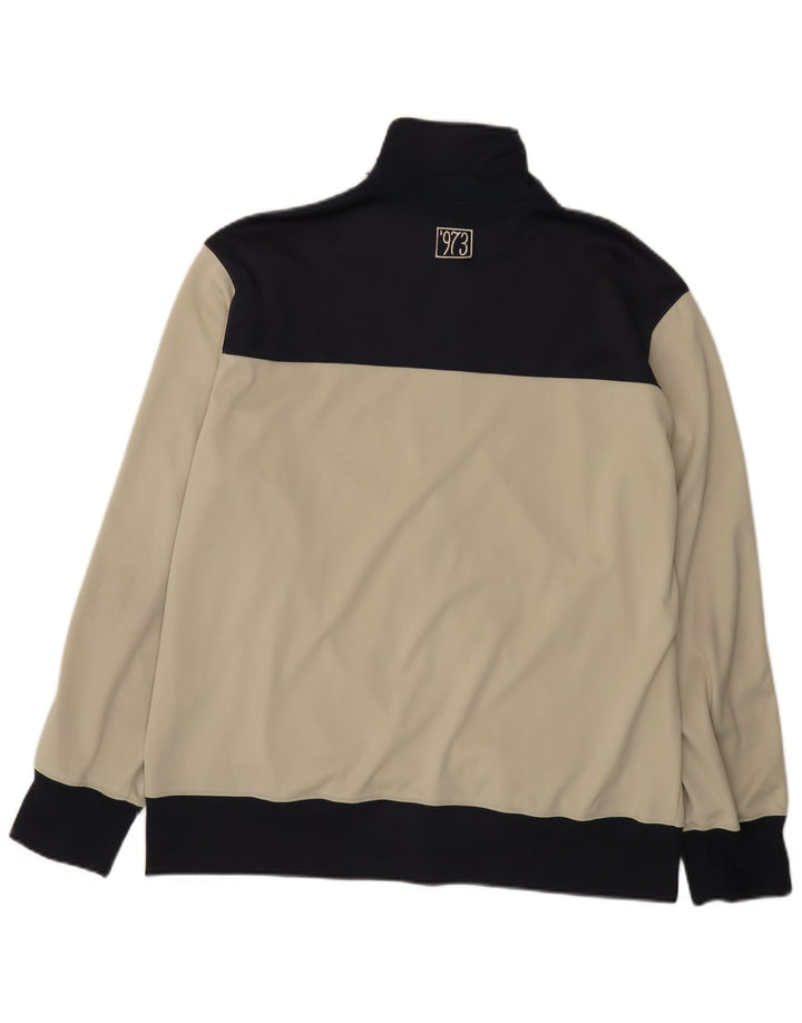 Giacca da tuta da uomo Lotto 2XL Poliestere color block beige