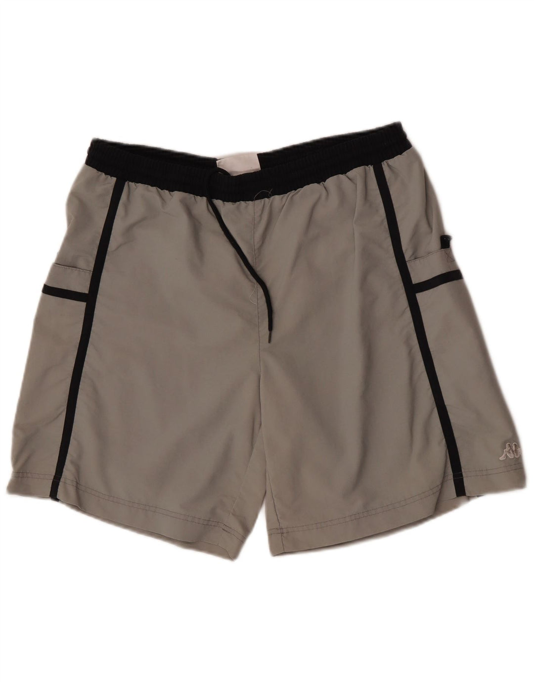 Pantaloncini da bagno da uomo Kappa 2XL Nylon color block grigio