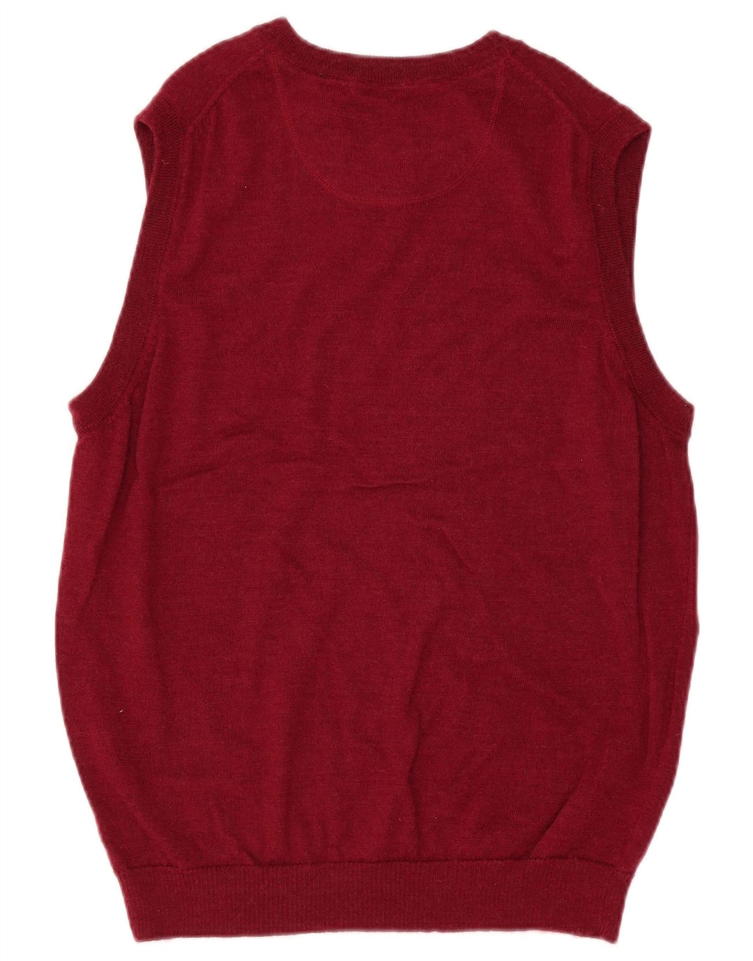 Canotta da uomo Orvis Canotta media bordeaux in lana merino