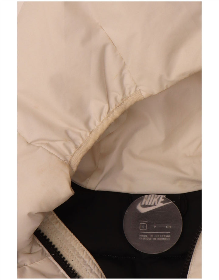 Giacca imbottita con cappuccio NIKE da uomo UK 36 Small multicolore Colourblock