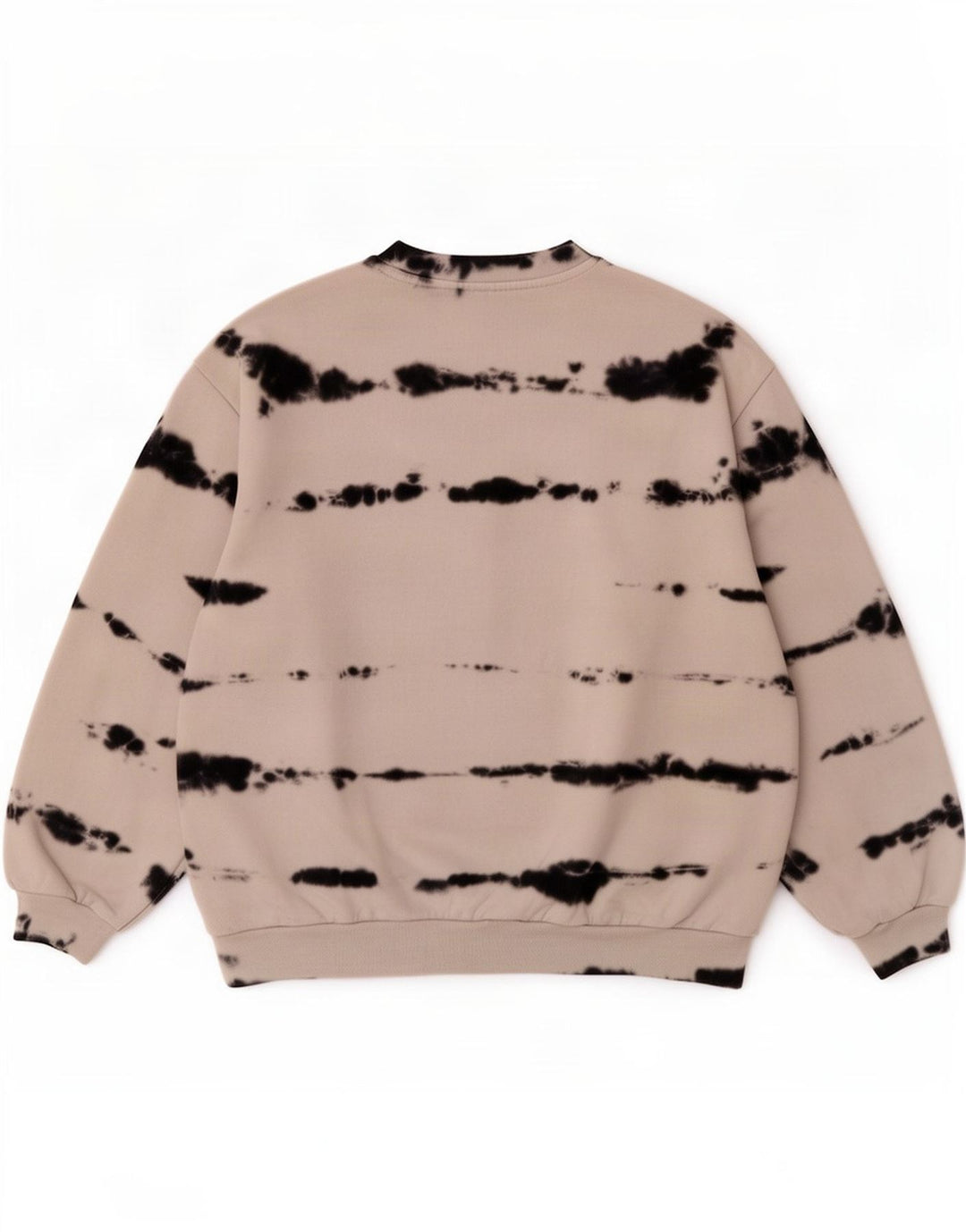 Levi's Uomo Felpa Maglione Medio Off White Tie Dye Cotton