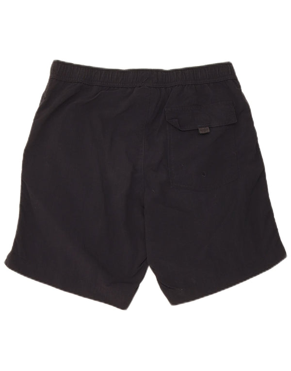 Pantaloncini da bagno grafici da uomo Champion Small neri in poliammide