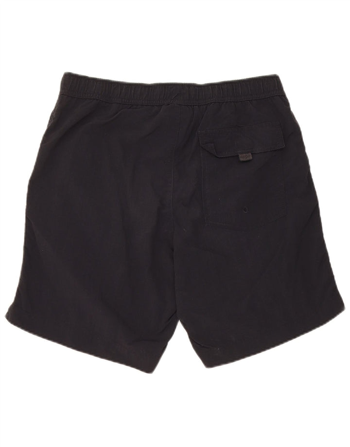 Pantaloncini da bagno grafici da uomo Champion Small neri in poliammide