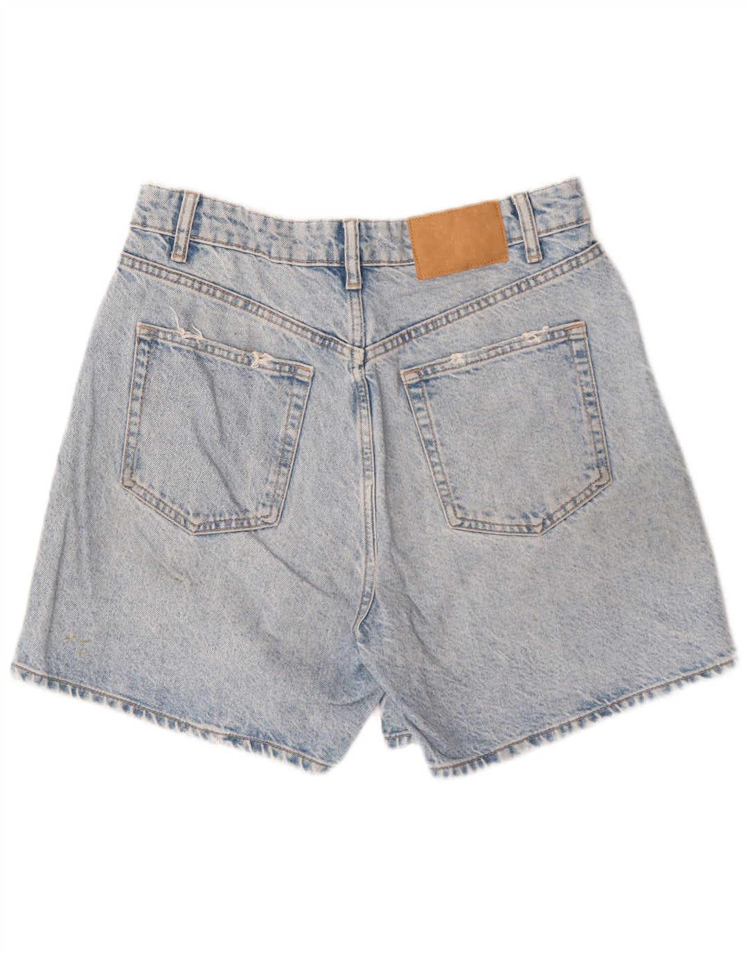 Pantaloncini di jeans da donna Zara EU 40 medi W30 cotone blu