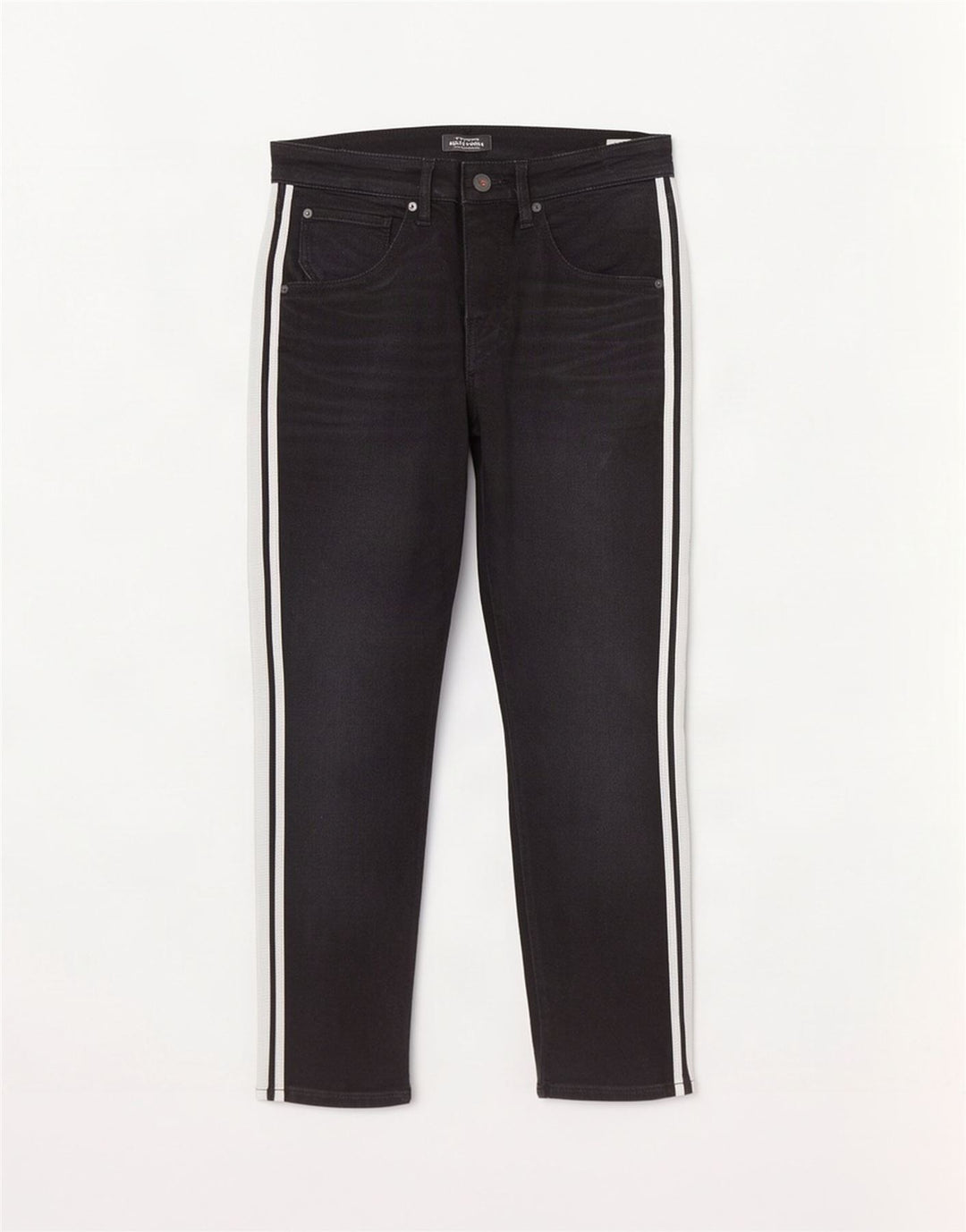 Jeans dritti da uomo Jack & Jones W34 L27 cotone nero