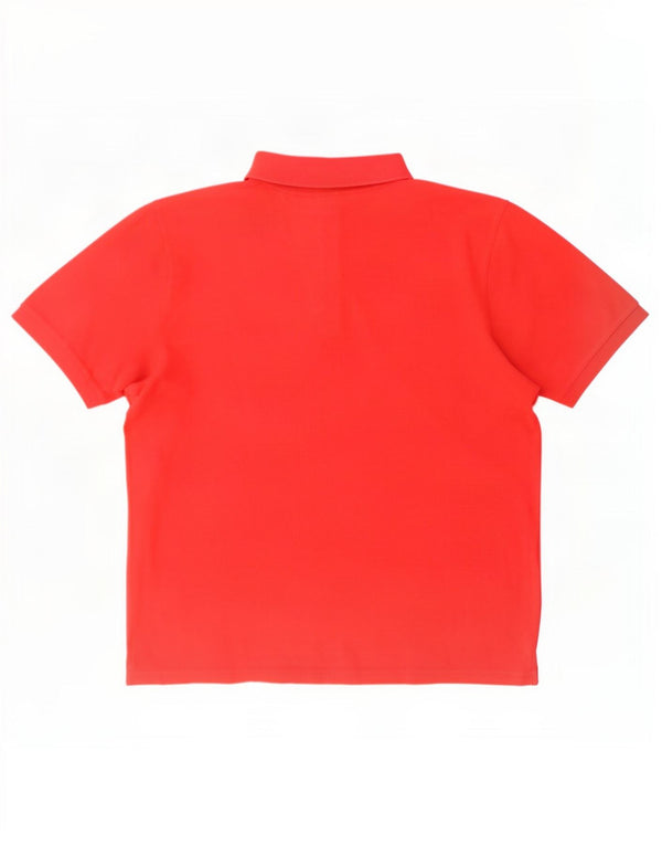 Polo Uomo Trussardi Jeans 2XL Cotone Rosso