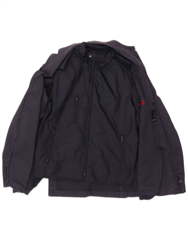 Giacca blazer da uomo a 3 bottoni Fay IT 52 XL Blu Navy