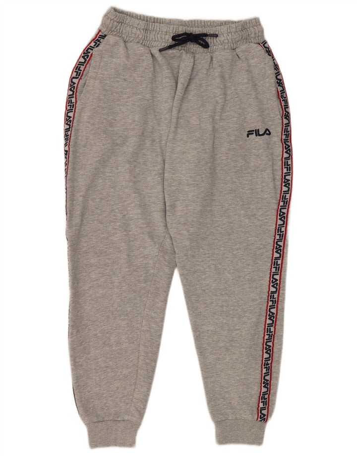 Fila Pantaloni da tuta con grafica da uomo Joggers Colore grigio medio