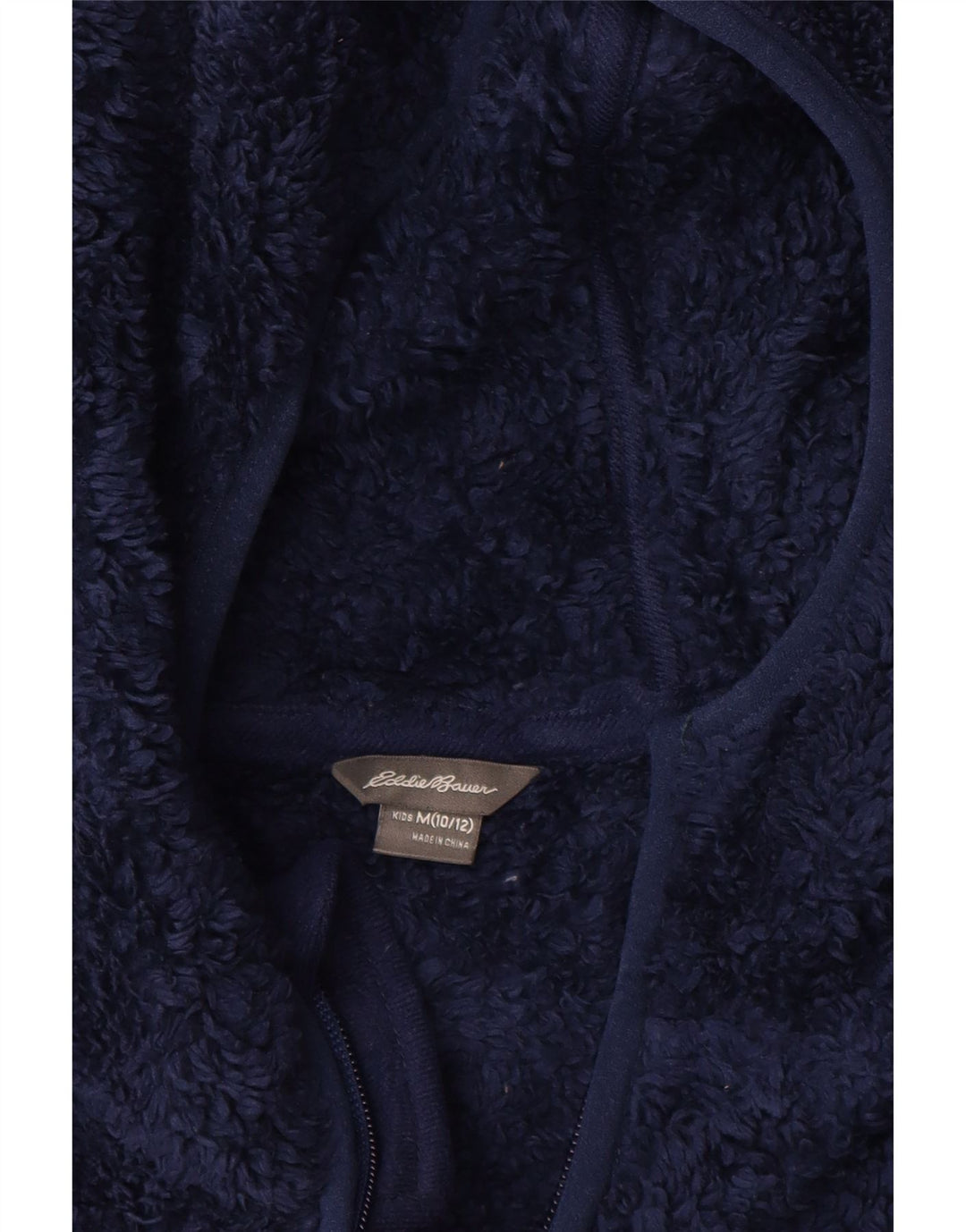 Giacca in pile da ragazzo Eddie Bauer 10-11 anni color block blu navy medio