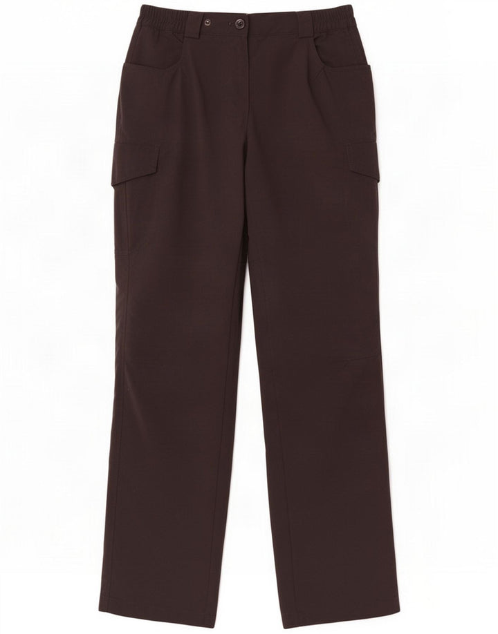 Pantaloni cargo dritti da donna Rohan Medium W30 L30 Nero Poliammide