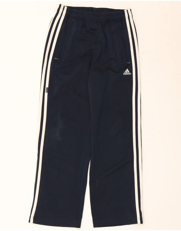 Pantaloni da tuta da donna Adidas UK 4 XS Poliestere color block blu navy