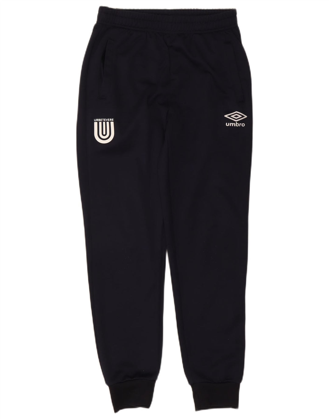 Umbro Pantaloni da tuta con grafica da uomo Joggers Small Poliestere blu navy
