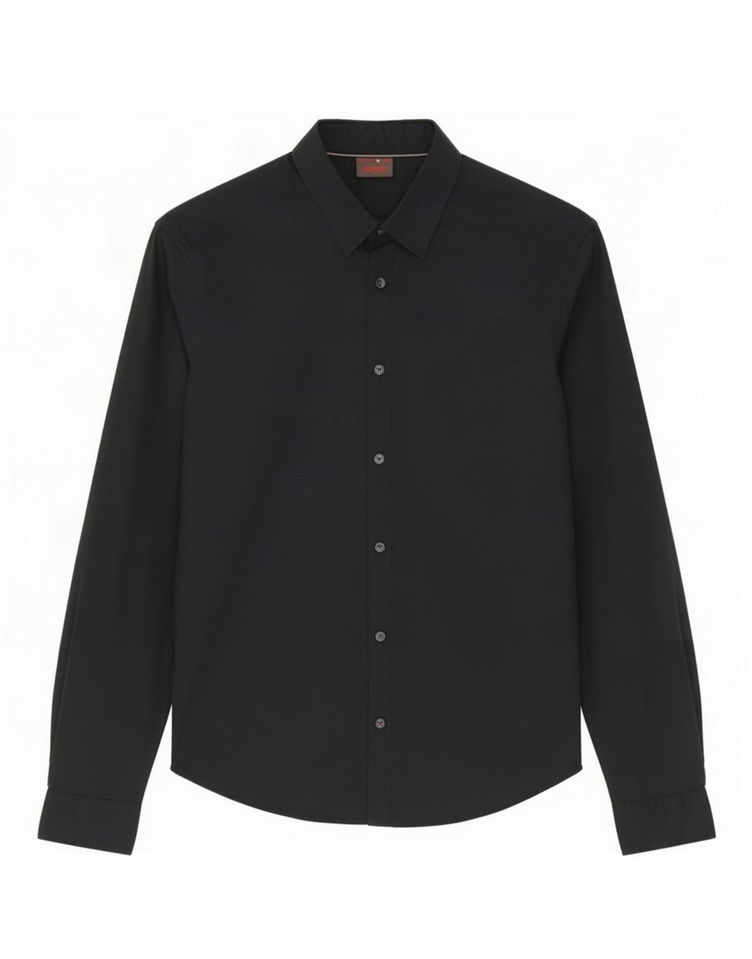 Camicia da uomo Esprit in cotone nero medio