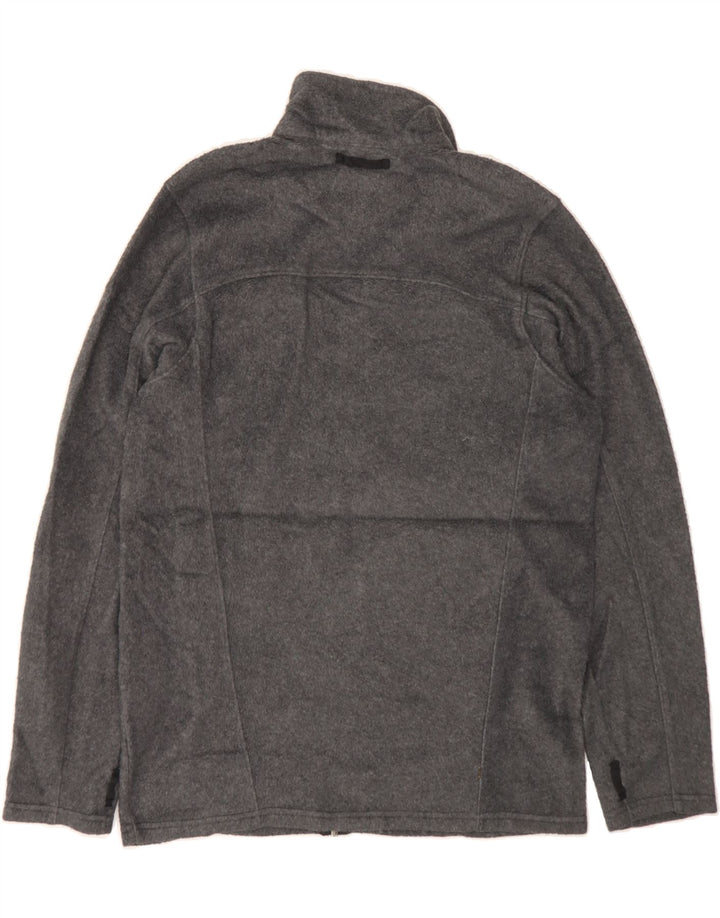 EDDIE BAUER Mens Fleece Jacket UK 36 Small Grey Polyester Vintage Eddie Bauer and Second-Hand Eddie Bauer from Messina Hembry 