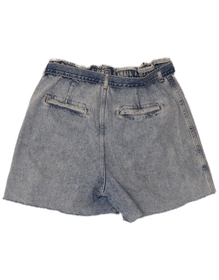 Pantaloncini di jeans da donna Zara EU 44 XL W34 Blu