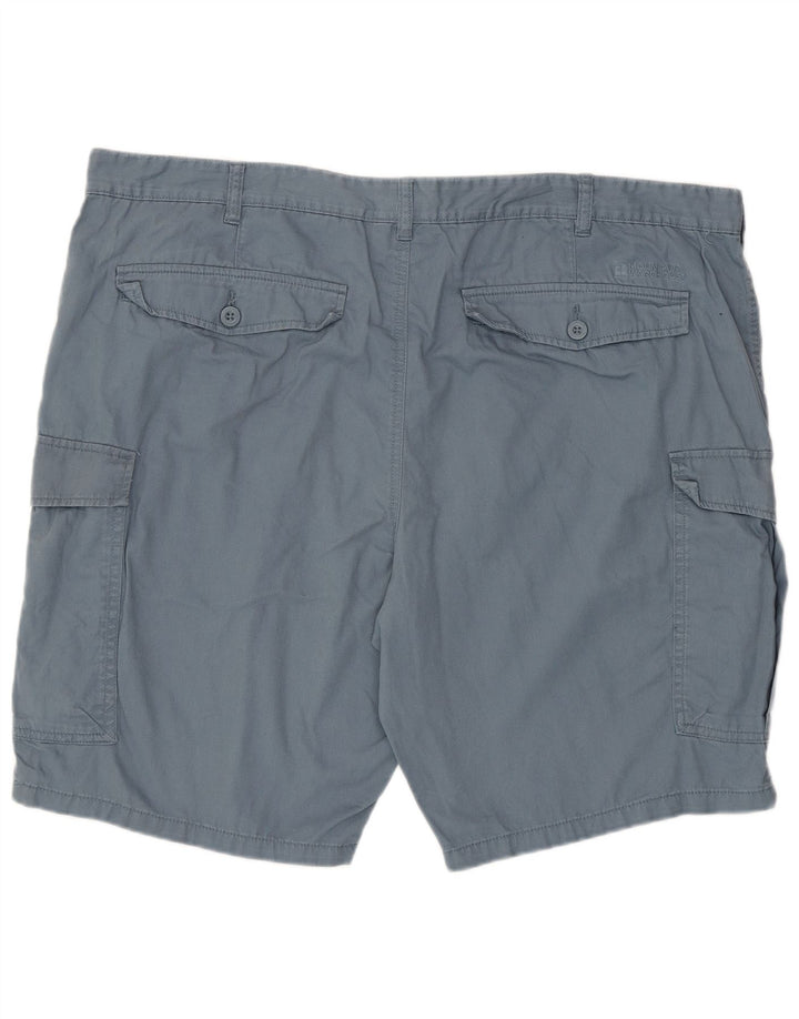 Pantaloncini cargo da uomo Mountain Warehouse W44 2XL cotone blu