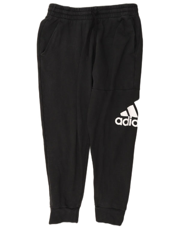 Pantaloni da tuta grafica da uomo Adidas Joggers grandi in cotone nero