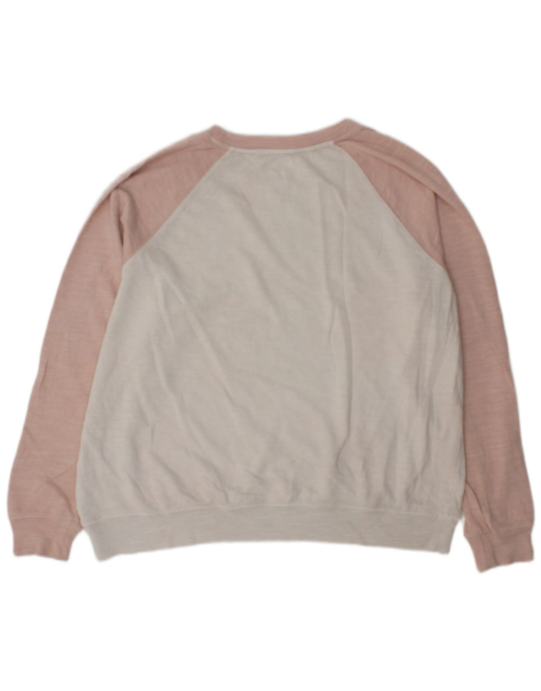 Felpa da donna Marks & Spencer UK 16 Large Off White Colourblock