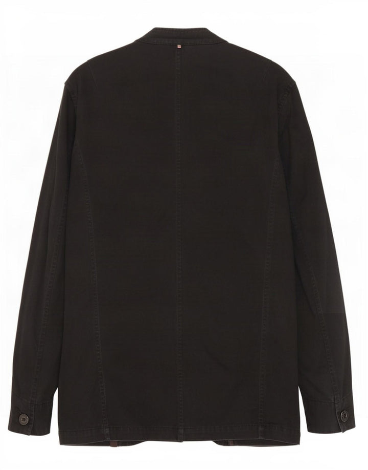 Giacca militare da uomo Pretty Green UK 38 Cotone nero medio
