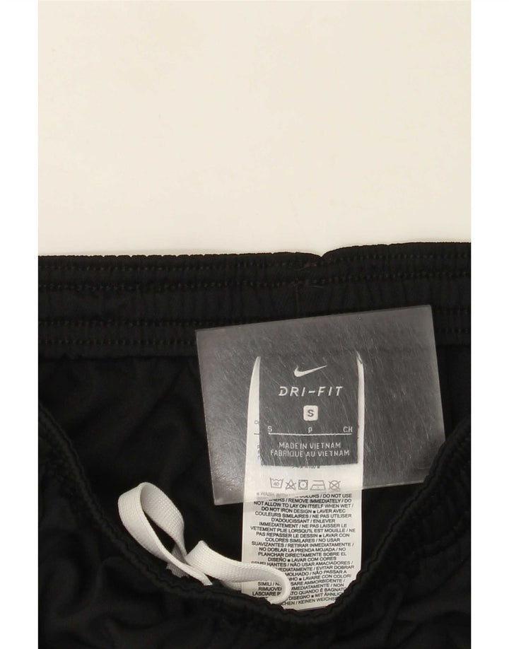 Pantaloni da tuta Nike Dri Fit da uomo piccoli in poliestere nero
