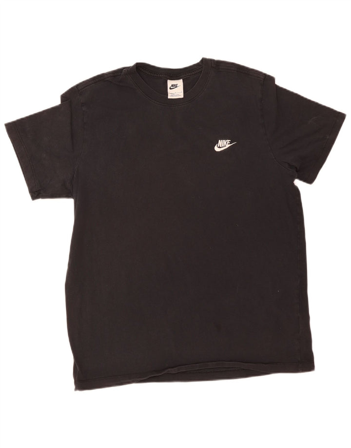 T-shirt da uomo Nike Top grande in cotone nero