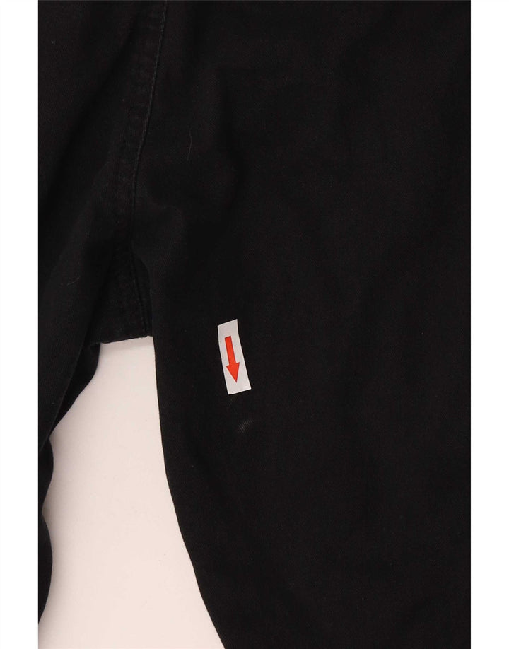 Pantaloni cargo affusolati regolari da uomo Wrangler W32 L30 cotone nero