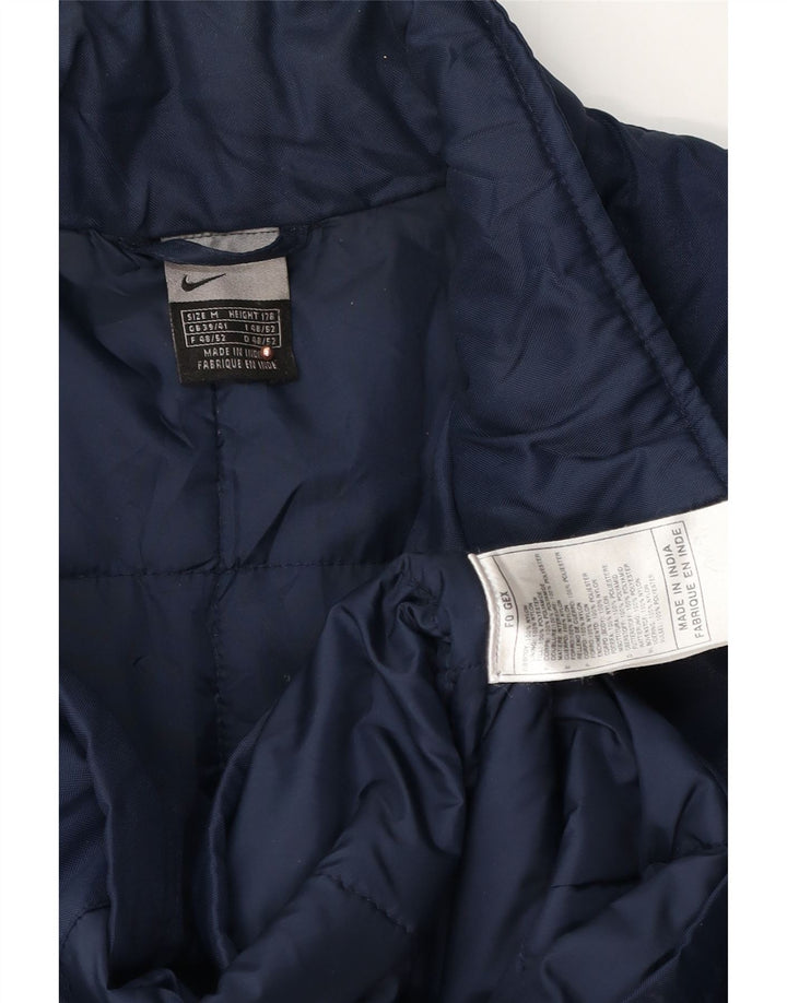 Giacca a vento grafica da uomo Nike UK 38/41 nylon blu navy medio
