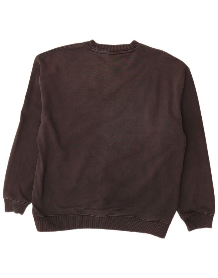 Felpa grafica da uomo Hugo Boss Maglione XL Cotone nero