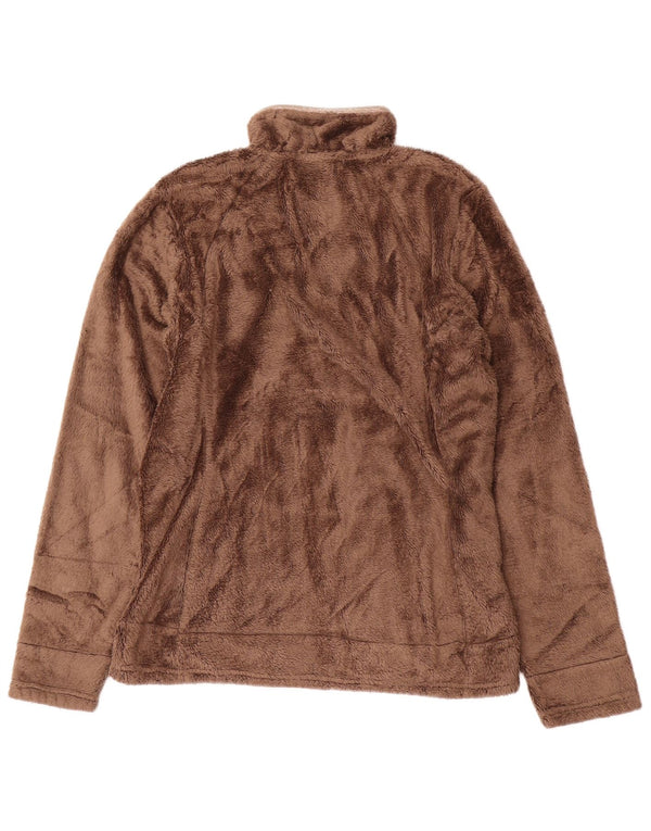 Maglione da donna con zip e collo con zip The North Face UK 14 Marrone medio