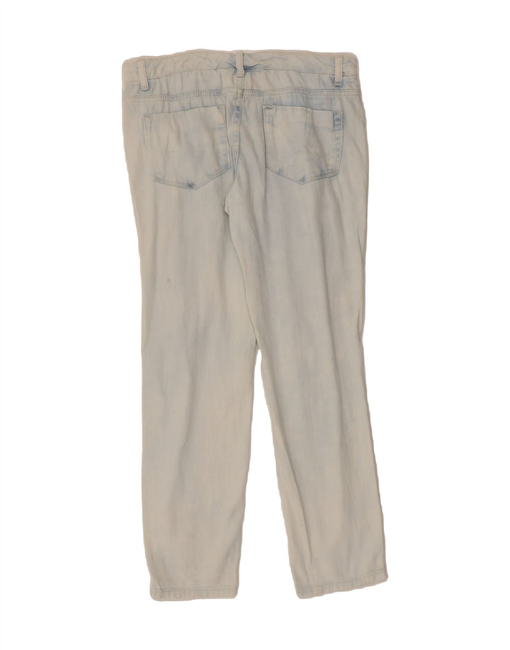 MOSSIMO Womens Distressed Mid Rise Skinny Jeans US 4 Small W27 L28 Blue Vintage Mossimo and Second-Hand Mossimo from Messina Hembry 
