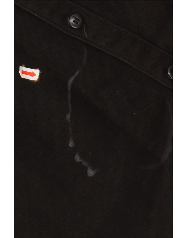 Camicia da uomo G-STAR grande in cotone nero