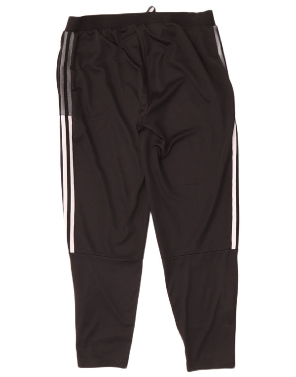 Pantaloni da tuta da donna Adidas UK 16/18 Large Nero Poliestere