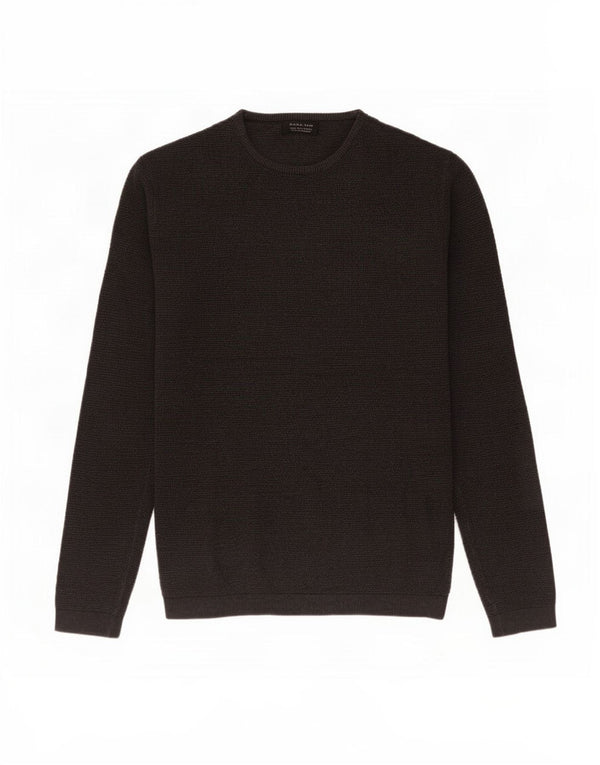 Maglione maglione girocollo da uomo Zara piccolo grigio