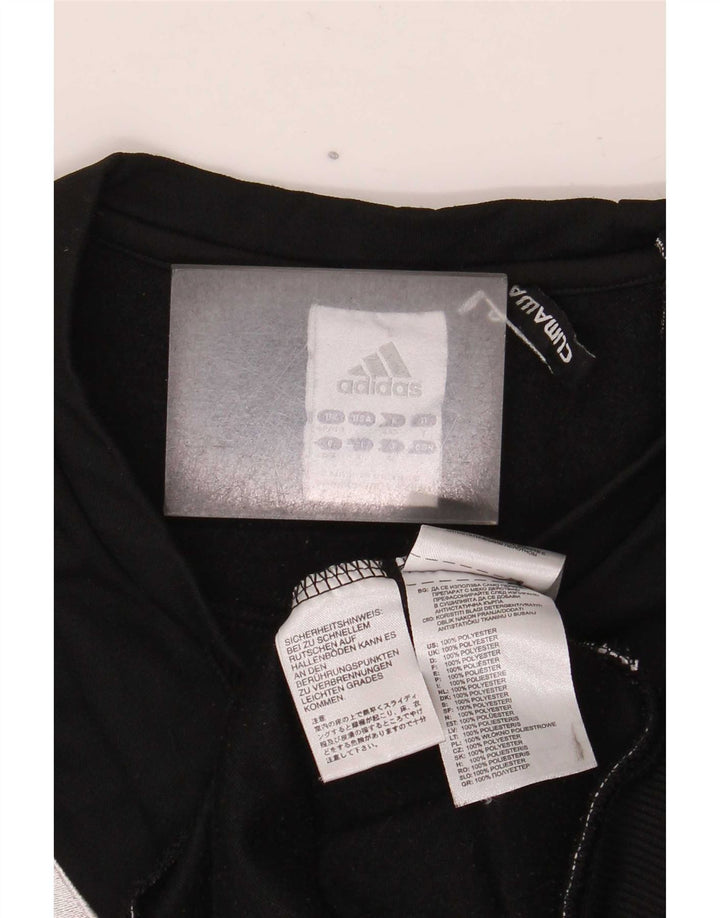 Felpa da uomo Adidas Climawarm Jumper UK 42/44 Large Poliestere nero