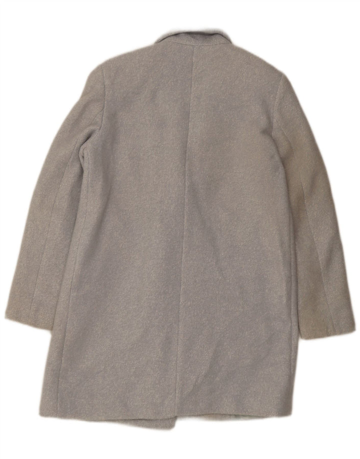 Cappotto doppiopetto oversize da donna Zara UK 6 XS blu screziato