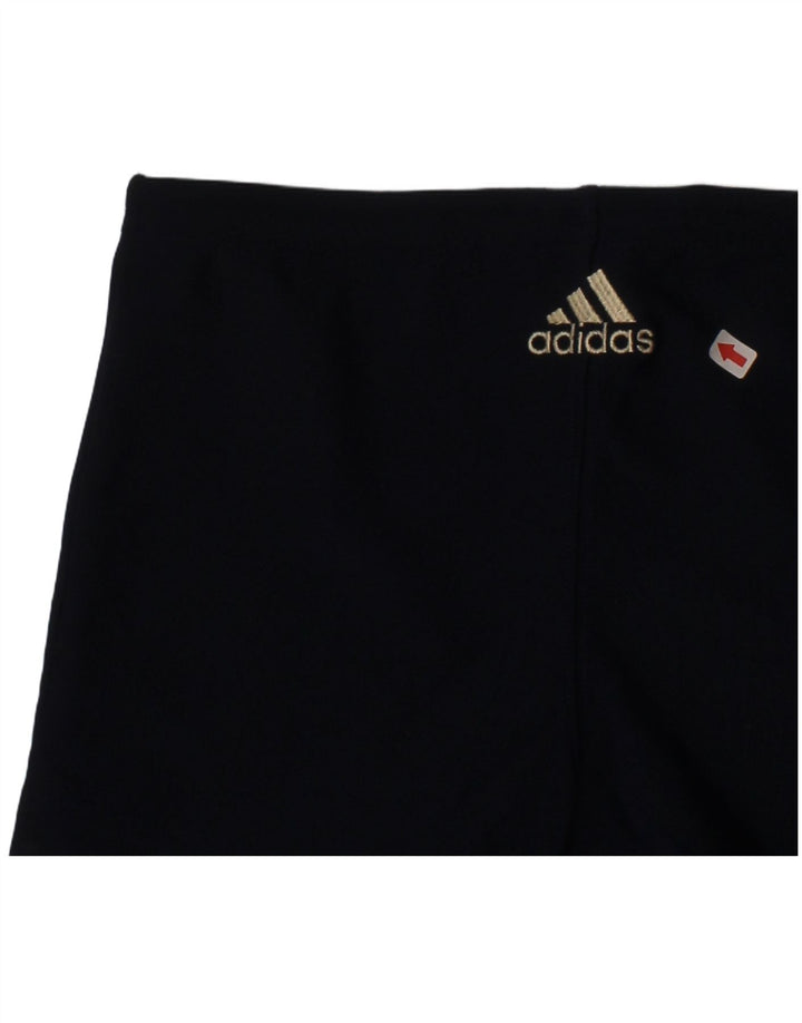 Pantaloncini da bagno Adidas da bambino 7-8 anni in poliestere blu navy