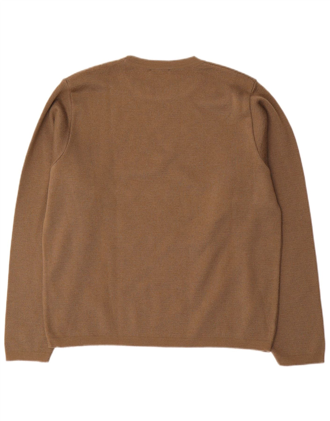 Maglione Uomo Girocollo Trussardi Jeans Lana Marrone Medio