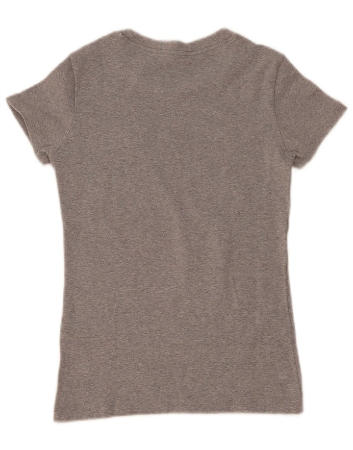 T-shirt da donna Nike Top UK 8/10 piccola grigia