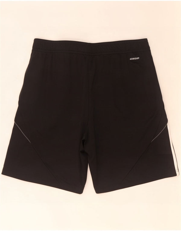 Pantaloncini sportivi Adidas Aeroready Regular Fit da uomo di grandi dimensioni in poliestere nero